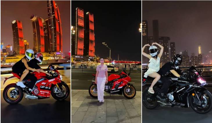 Tourists chase high-octane thrill in China's trending biker capital
