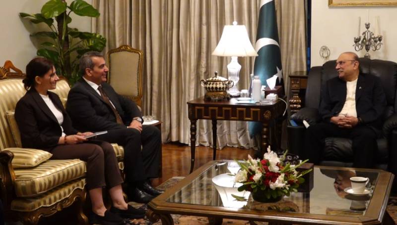 Outgoing Ambassador of Azerbaijan pays farewell call on President Zardari
