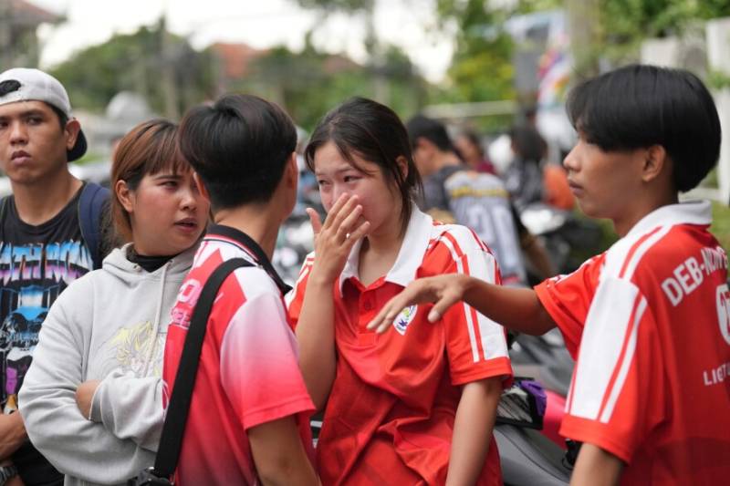 Thai students in disbelief after deadly school shooting