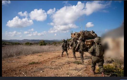 Beirut says Israeli troops built earth barrier in Lebanese army-held village