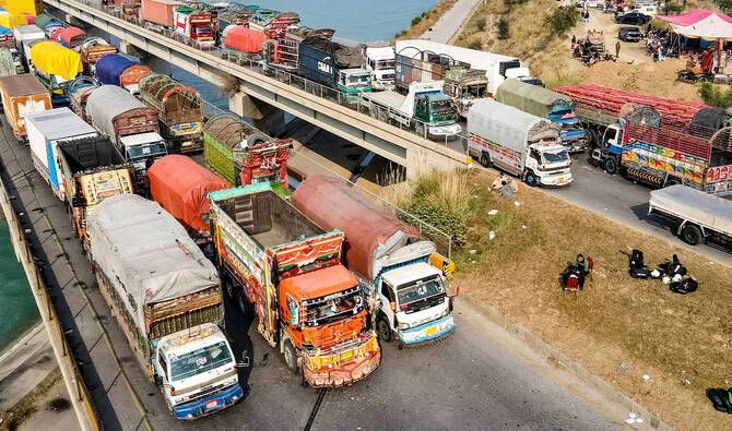 Goods transporters continue nationwide strike for second day