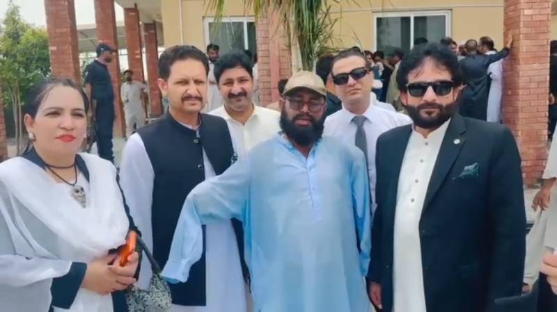 Man with both arms missing discharged in Islamabad protest case