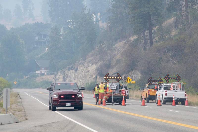 Canadians made overnight drive to safety as fire spread