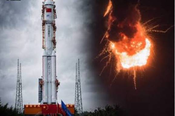 China rocket launch fails after 'flight anomaly', reports of explosion
