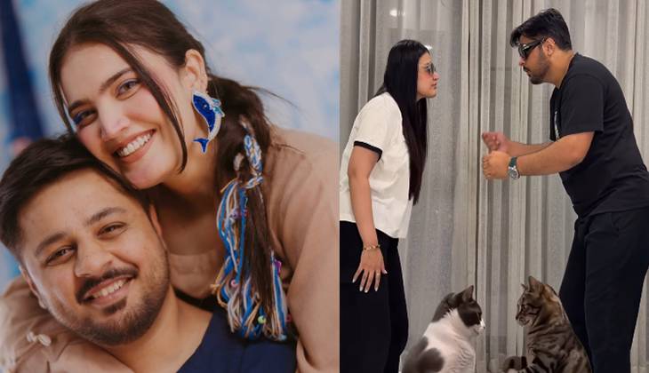 Iqra Kanwal and Areeb Pervaiz stun fans with cheeky dance video