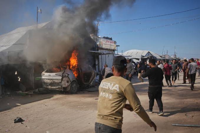 Israeli strikes in Gaza kill two including senior policeman: officials