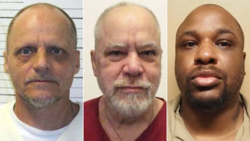 Three US inmates executed on same day for first time since 2010