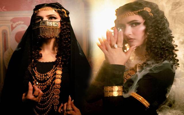 Hira Faisal enters her Arabian royalty era