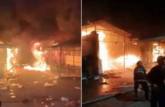 Fire erupts at Kasur Model Bazaar