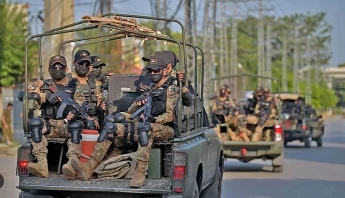 Security forces kill 10 terrorists in Khuzdar operation