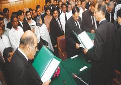 Constitutional bench denies pension claim by former SHC judge Salman Ansari