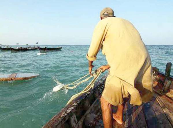 660 prohibited fishing nets burnt in Karachi to protect marine life