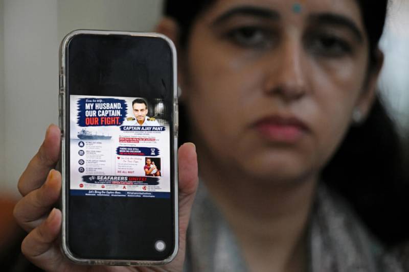 Indian captain 'scapegoat' in Britain's Russia shadow fleet case, wife says