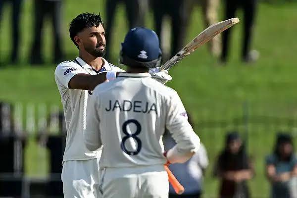 Padikkal hundred helps India to 300-5 against Sri Lanka
