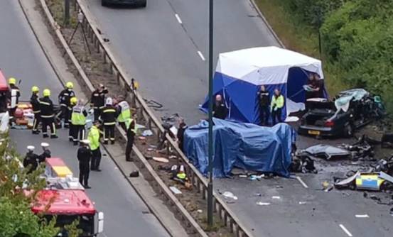 Seven killed in crash during UK police pursuit near Middlesbrough