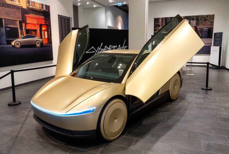 Tesla teases imminent launch of Cybercab 'robotaxi'