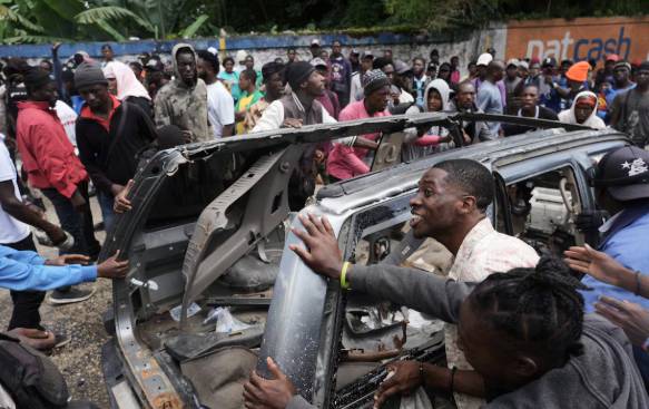 Around 40 dead in gang attack near Haiti's capital