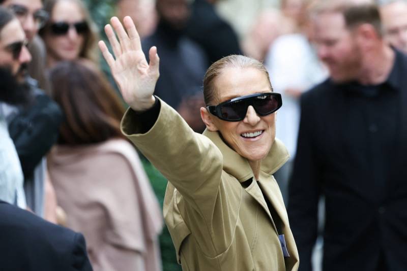Celine Dion arrives in France ahead of sold-out comeback dates