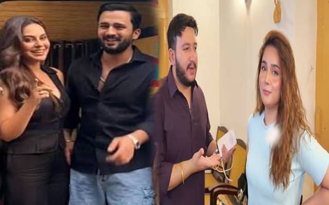 Rajab Butt unveils new heroine Sumaiyya Bukhsh as fun-filled film shoot steals attention