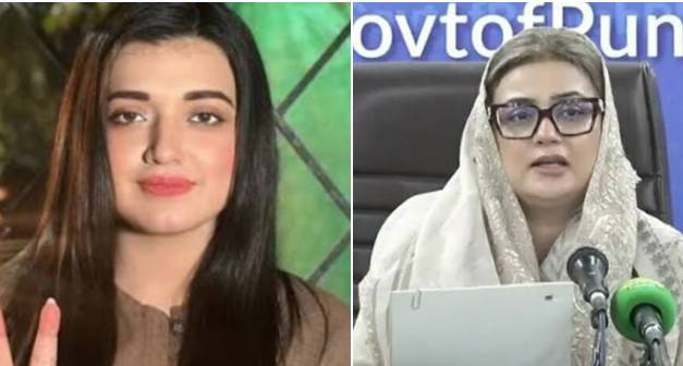 Punjab minister for early verdict in her case against PTI activist Falak Javed 