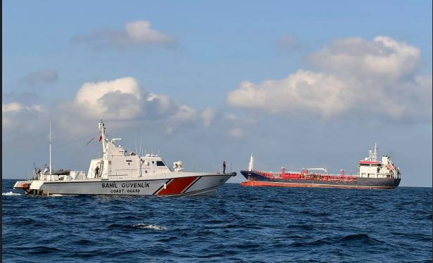 Turkey detains nine tanker crew after collision