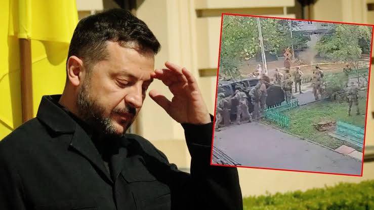 Zelensky slams his security services for 'unacceptable' shootout