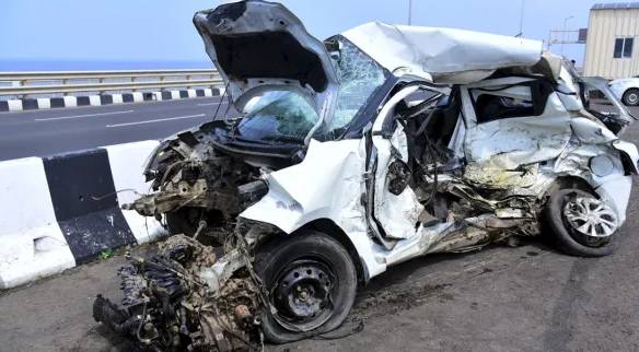 Woman among four die in Ghotki road accident