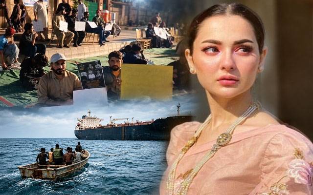 Hania Aamir raises alarm over police action against sailors’ families