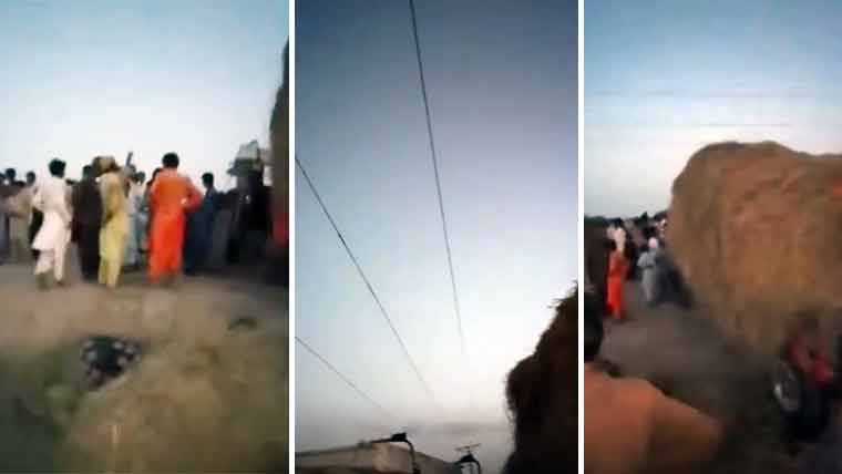 Six killed, several injured as tractor-trolley hits power lines in Thatta