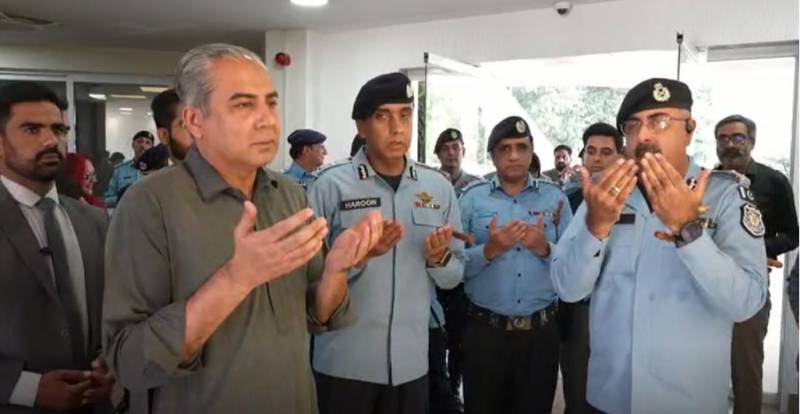 Interior Minister Mohsin Naqvi inaugurates Islamabad’s Aabpara police station 
