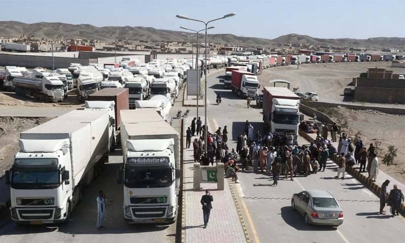 Goods transporters demand release of vehicles stranded in Taftan