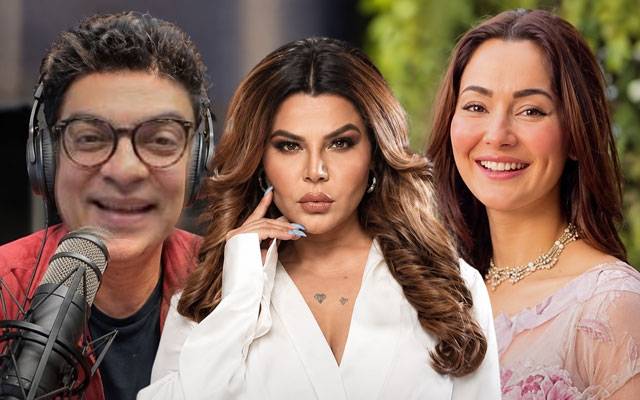 Dr Ijaz claps back at Rakhi Sawant after her fierce defence of Hania Aamir