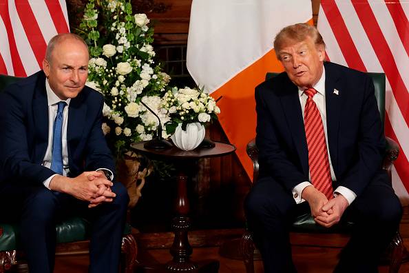Trump says Irish unification would be 'fantastic'