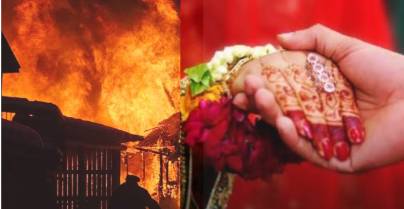 Love marriage dispute: Suspects set house, shops on fire in Khairpur 