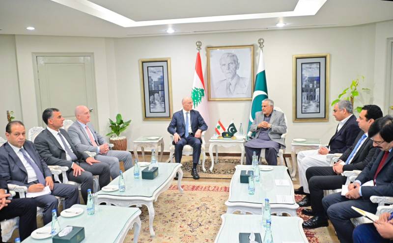 Dar reaffirms Pakistan’s continued support for Lebanon's sovereignty
