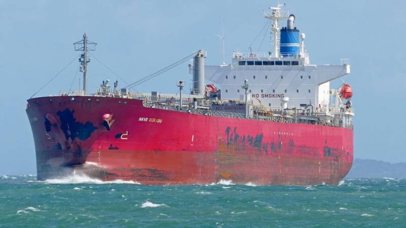 Oman says searching for two crew members after tanker hit
