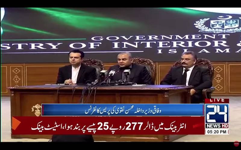 Interior Minister says no one will be allowed to shut federal capital