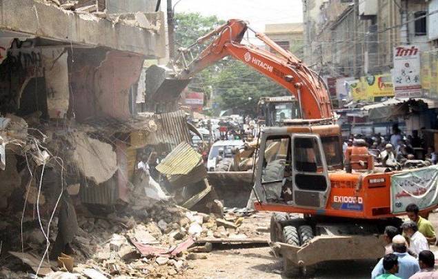 58 illegal construction sites demolished along Islamabad Expressway