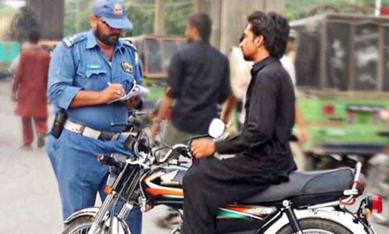E-Challans worth Rs144,000 issued to genuine bike owner