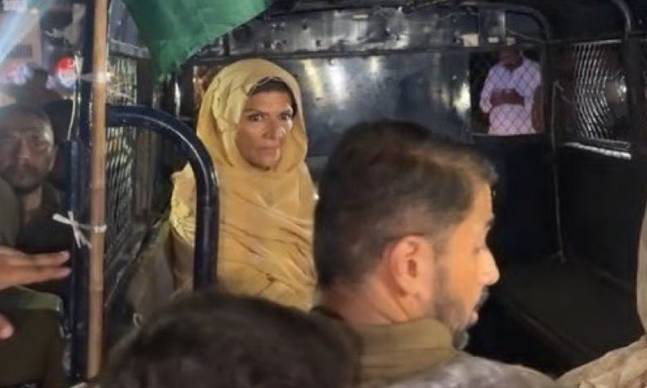 PTI founder Imran Khan’s sister Aleema Khan arrested in Lahore