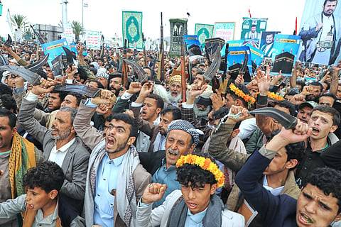 Houthis say Saudi Arabia launched 28 strikes in Yemen over 24 hours
