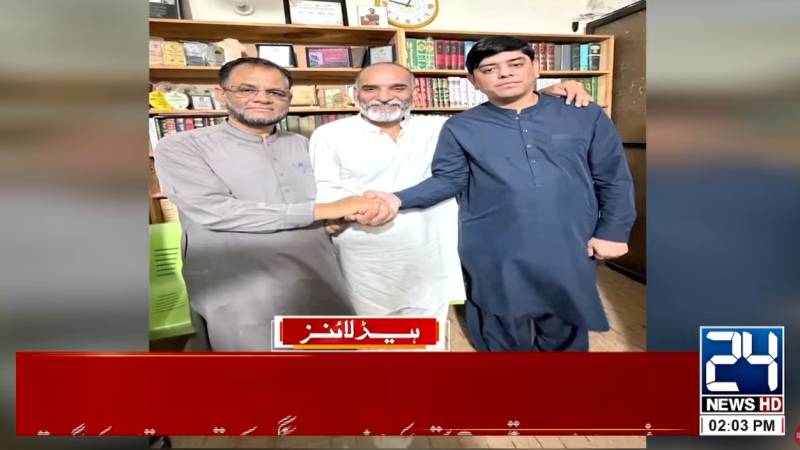 Karachi University’s Prof Arif Saqi, accused patch up in assault case