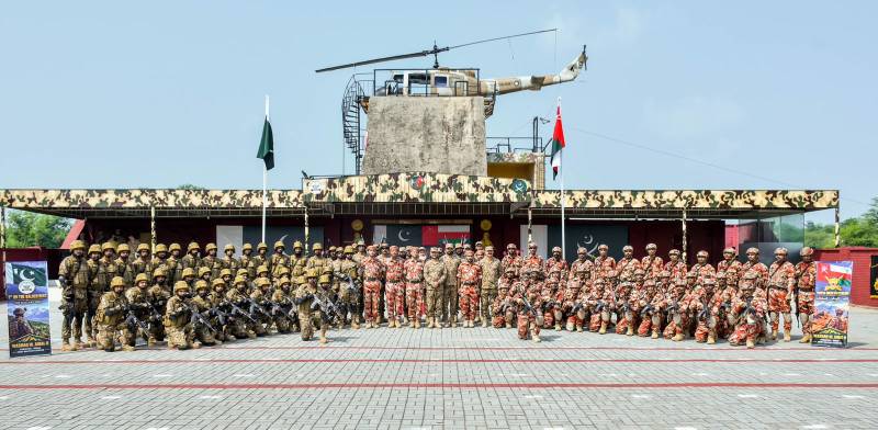 Pakistan launches joint military exercises with Russia, Oman