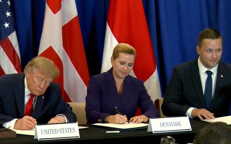 US, Denmark and Greenland sign agreement to expand US military presence