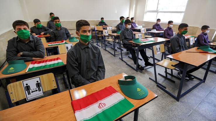 Iranian children back to school after war closures