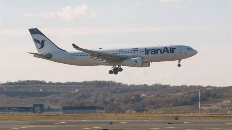 Iranian flight lands in China despite US sanctions threat: tracker