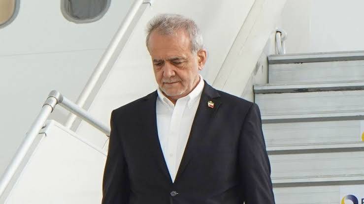 Iranian President Pezeshkian arrives in New York: Iran state media