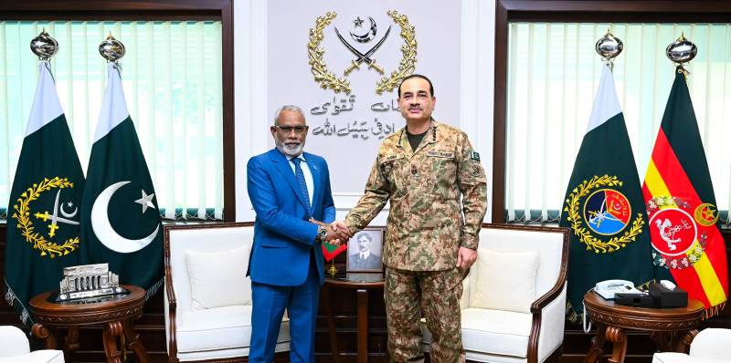 CDF Asim Munir, Maldives speaker discuss regional security, bilateral ties