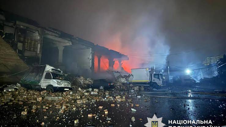 Eight killed in wave of Russian strikes on Ukraine