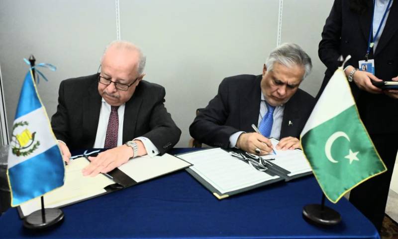 Pakistan, Guatemala sign Political Consultations Pact